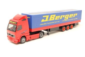 Volvo FH16 Globetrotter with trailer 'J. Berger'