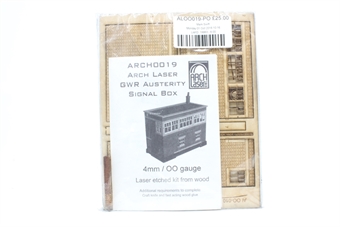 GWR Austerity (ARP) Signal Box Kit