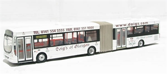 Wright Solar Fusion s/deck bus (Corgi 50th anniversary edition) "Doigs of Glasgow"