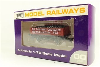 4 plank wagon 'The Coventry Ordnance Works Limited' - Limited edition for Antics
