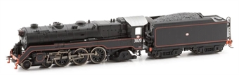 Class C38 4-6-2 3820 in NSWGR lined black