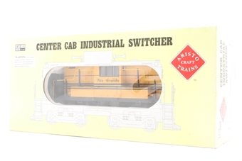 Center cab industrial switcher 805 of the Rio Grande