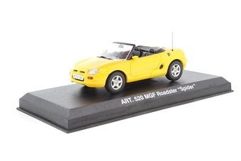 MG MGF Spyder in Yellow