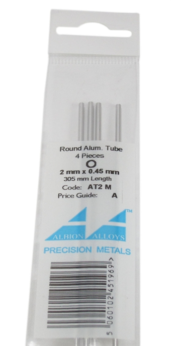 2mm Aluminium Tube 