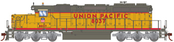 SD40-2 EMD 8040 of the Union Pacific