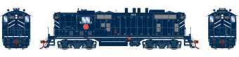 GP7 EMD 1603 of the Missouri Pacific - digital sound fitted