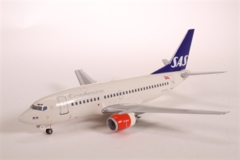 Boeing B737-505 SAS Scandinavian Airlines LN-BUG 2000s colours with Star Alliance Logo with rolling gears