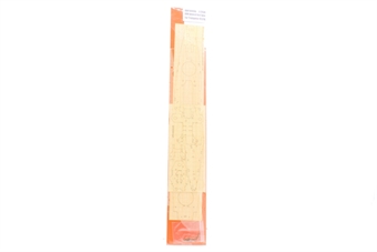 Wooden decks set - for use with Trumpeter 05316