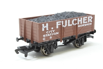 5-Plank Open Wagon 'H. Fulcher' No. 5 in Brown - Special Edition (1EP Promotionals Certified)