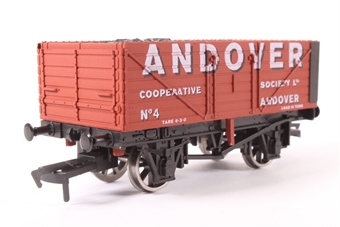 7-Plank Open Wagon - 'Andover Co-operative Society' - Special Edition of 135 for Burnham & District MRC