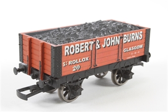 7-Plank Open Wagon - "Robert and John Burns" - Robbie's Rolling Stock Special Edition