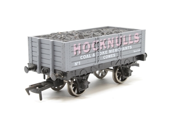 5-plank open Coal wagon - Hocks, Cowes No. 1 - Limited edition of 150 for Wessex Wagons