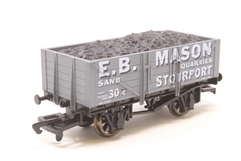 5-Plank Open Wagon - 'E.B Mason' - special edition of 150 for Wyre Forest MRC