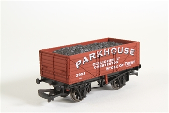 7-Plank Open Wagon - 'Parkhouse Collieries Ltd.' - Special Edition of 200 for Haslington Models