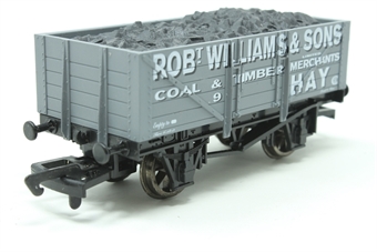 5-Plank Open Wagon 'Robert Williams & Sons' No. 9 in Grey - Special Edition for Hereford Models