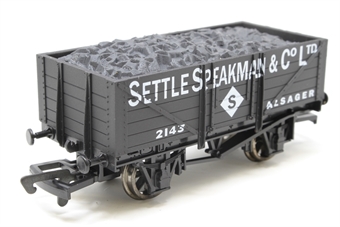 5-Plank Open Wagon - 'Settle Speakman & Co.' - special edition of 200 for Haslington Models
