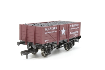 5-Plank Open Wagon - 'WJ Starr & Sons' - Special edition of 122 for Wessex Wagons