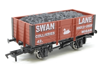 5-Plank Open Wagon - 'Swan Lane Collieries' - special edition of 100 for the Red Rose Steam Society