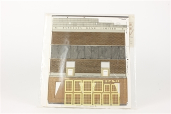 Country Town Bank (Barclays Bank Limited) - OO or HO Scale