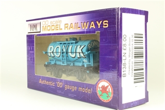 14T Tank Wagon in blue - Ronuk - No. 38