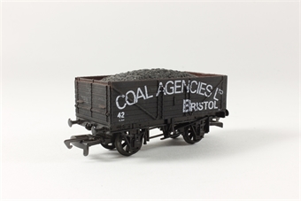 7 Plank Open Wagon 42 - 'Coal Agencies Ltd - Bristol'