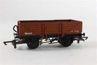5 plank wagon M411455 in BR bauxite
