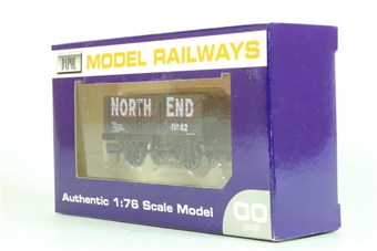 7 plank coal wagon in North End black - Limited edition for David Dacey
