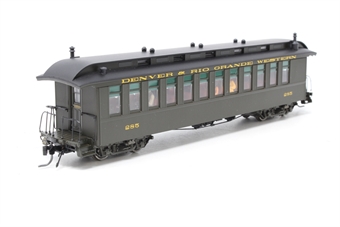 Open-platform passenger car 285 'Denver & Rio Grande'