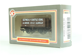 7 plank coal wagon in "Glynea & Castle" brown.