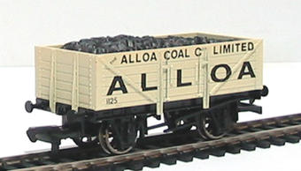 7-plank open wagon "Alloa Coal Ltd"