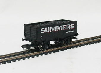 7-plank open coal wagon "Summers" of Glasgow