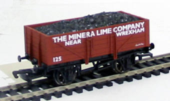 5-plank coal wagon "The Minera Lime company, near Wrexham"