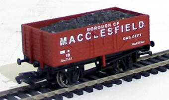 7 plank open wagon "Borough of Macclesfield Gas department"