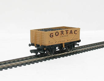 7-plank open coal wagon "Gortac Ltd, Manchester"