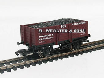 5-plank open coal wagon "R.Webster & Sons"