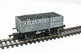 7-plank open coal wagon "H.Blandford & Sons, Dursley"