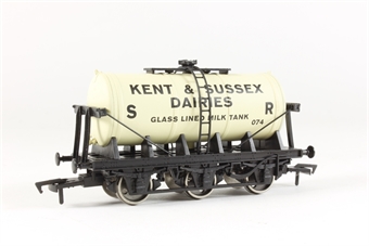 6-Wheel Tank Wagon - 'Kent & Sussex Dairies' - Simply Southern special edition