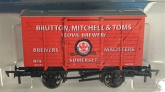 LMS 12T Single Vent Van - 'Brutton, Mitchell & Toms' - Burnham & District MRC Special Edition