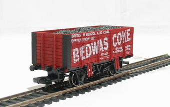 9 plank open wagon "Bedwas Coke" livery