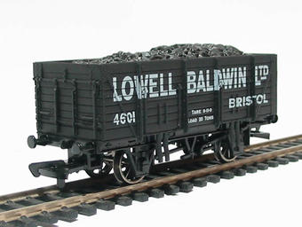 9 plank mineral wagon "Lowell Baldwin, Bristol"