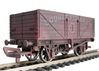 7 plank wagon "Bourne Fisher" - weathered