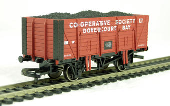 9 plank open wagon "Co-op Society"