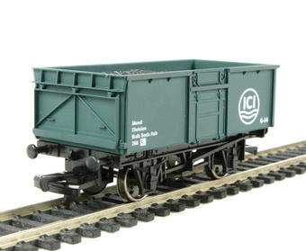 16t steel mineral wagon in "ICI" livery