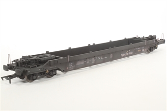 KTA/KQA intermodal pocket wagon in Tiphook blue (weathered) 84 70 4907 023-7 - Exclusive to Kernow Model Railway Centre - Pr