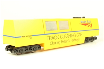 Non-motorised OO Track Cleaner with motorised cleaning heads and vacuum in Network Rail - Limited Edition for Model Rail