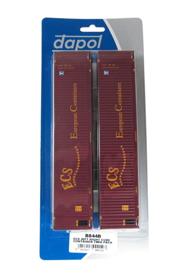 45ft High Cube "ECS" container twin pack