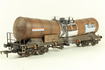 Silver Bullet ICA wagon - weathered - Limited edition for Kernow Model Rail Centre
