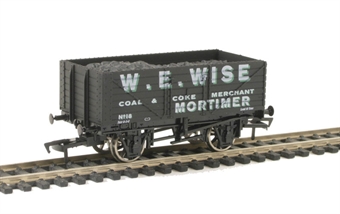 Mortimer 7 Plank open wagon No. 18 'W E Wise'