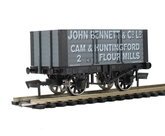 7 plank open wagon 2 "John Bennet & Co - Flour Mills"