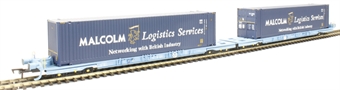 Megafret Twin Pack & 2 X 40' High Cube Containers